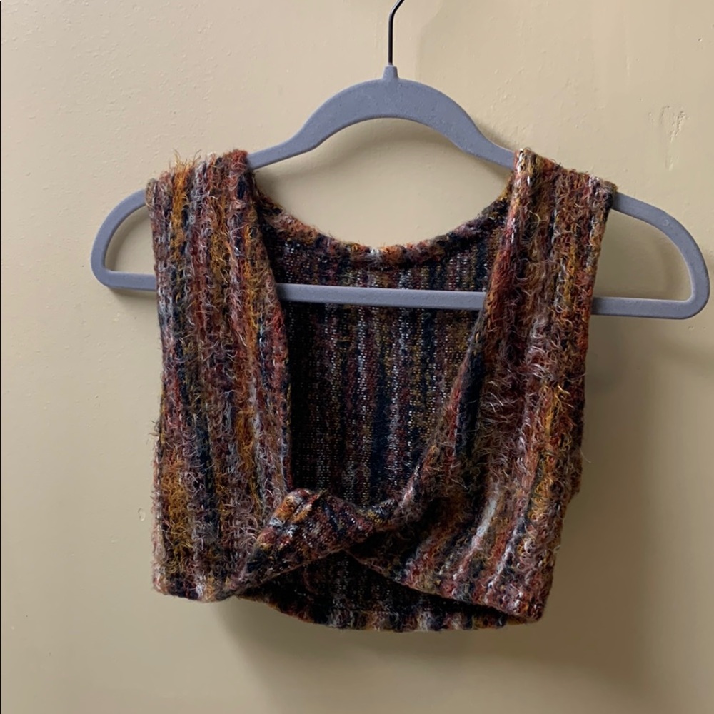 Multicolor Knit Women's Top